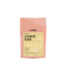 Tea bag packaging for 'Lemon Kiss' white tea by tealish on a white background