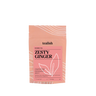 Tea bag packaging for 'Zesty Ginger' tea from the brand 'tealish' on a white background.