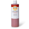Bottle of Earth Paint Natural Acrylic Paint Fluid in Venetian Red on a white background