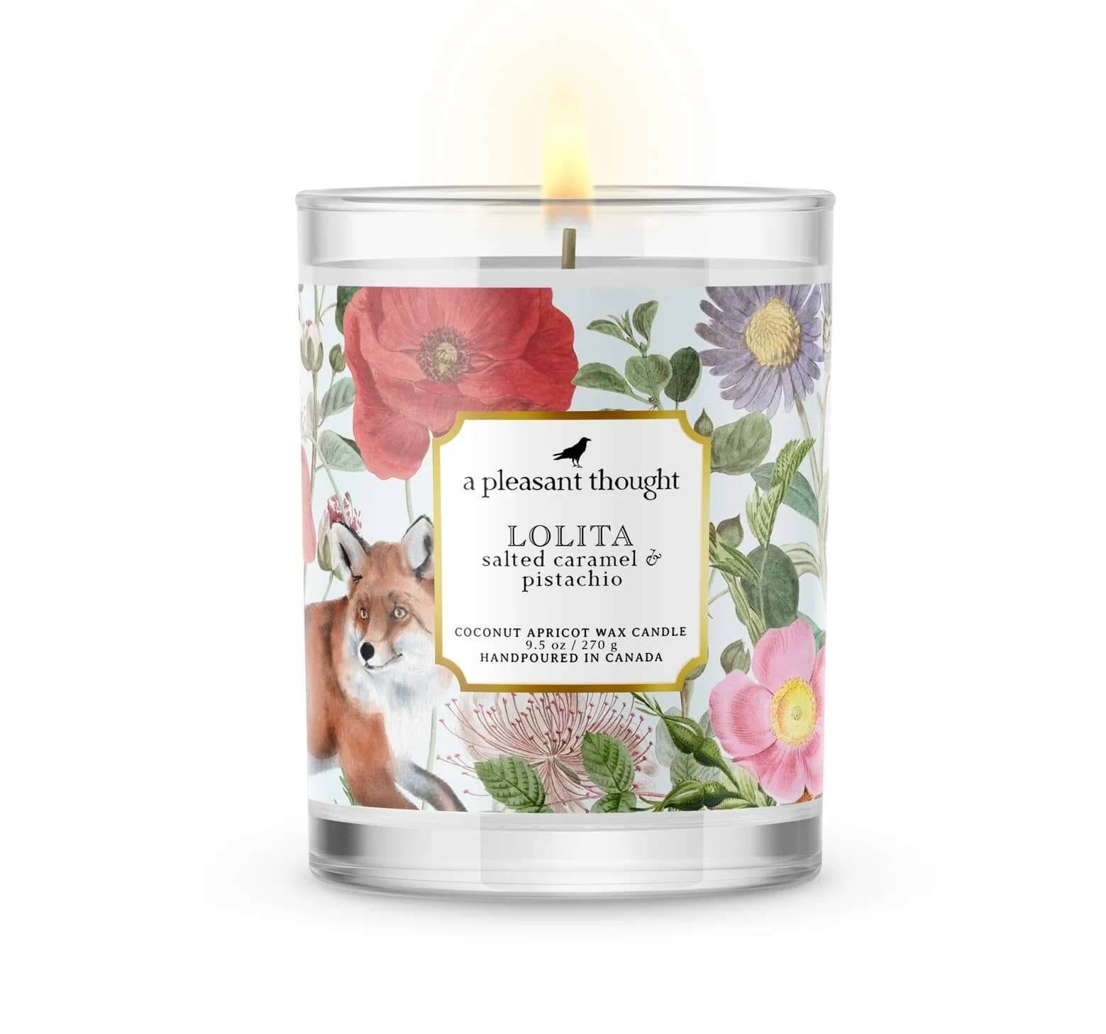 A Pleasant Thought Lolita | Salted Caramel & Pistachio | Jar Candle: Wood