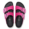 Birkenstock - Women's Arizona Sandals Vegan Rivet Buckle Bright Pink