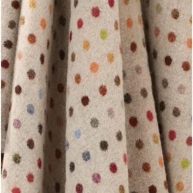 Bronte Moon Contemporary Windowpane, Multi-Spot and Multi-Ribbon Range: Multispot Beige