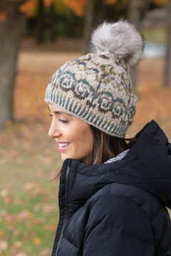 Natalia  - women's wool knit beanie