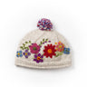 Petite Fleur - women's wool knit beanie