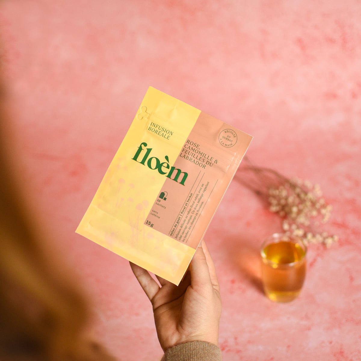 Discovery Herbal Tea Gift Set – 4 Wild Botanicals | Floèm Apple, Rose