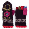 Eden - women's wool knit finger mittens