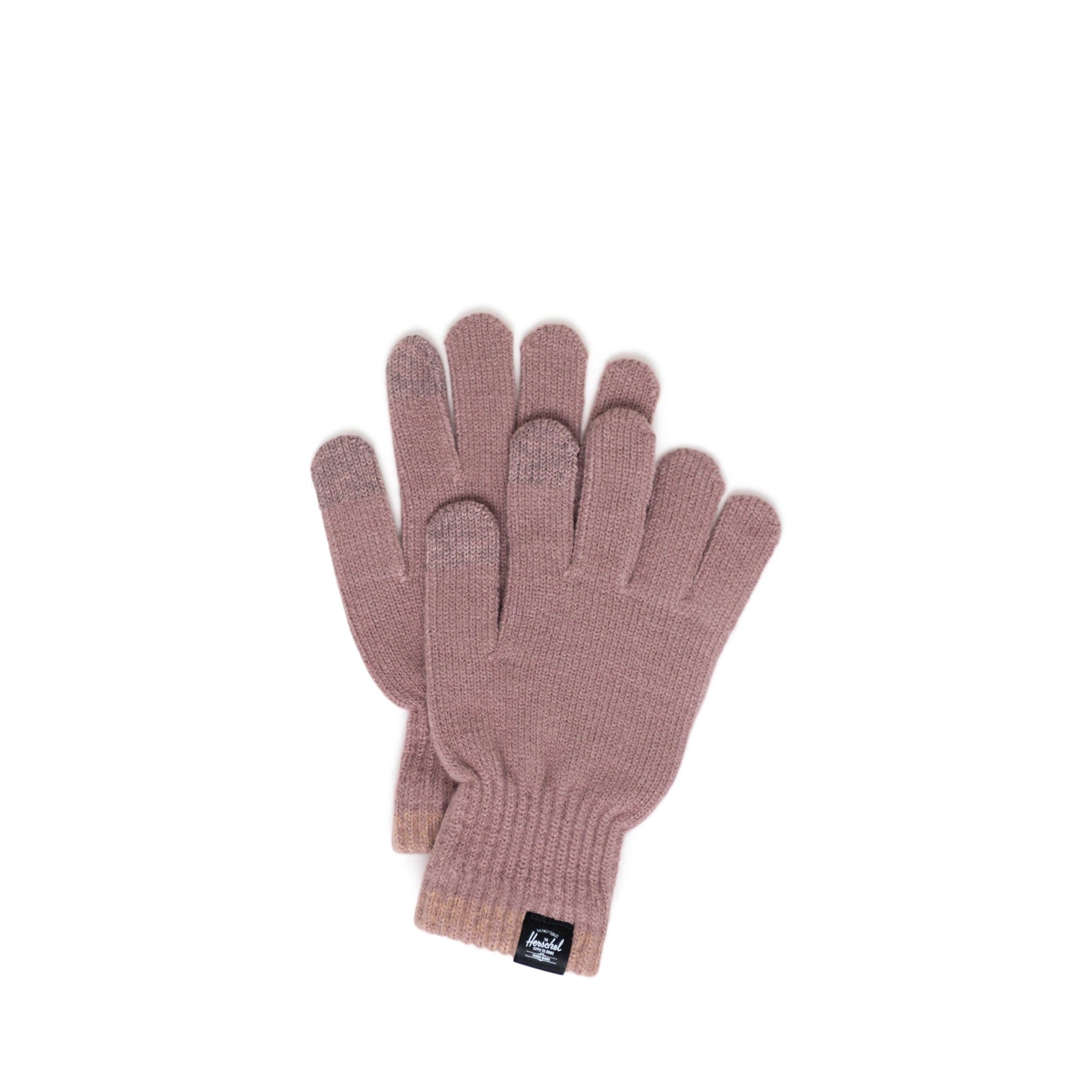 Herschel Hats Ash Rose Herschel, Classic Stripe Gloves