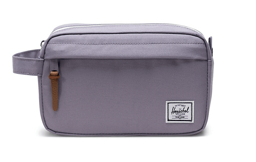 Herschel Supply Make-up Bag Lavender Gray Herschel Supply Co Chapter Small Travel Kit