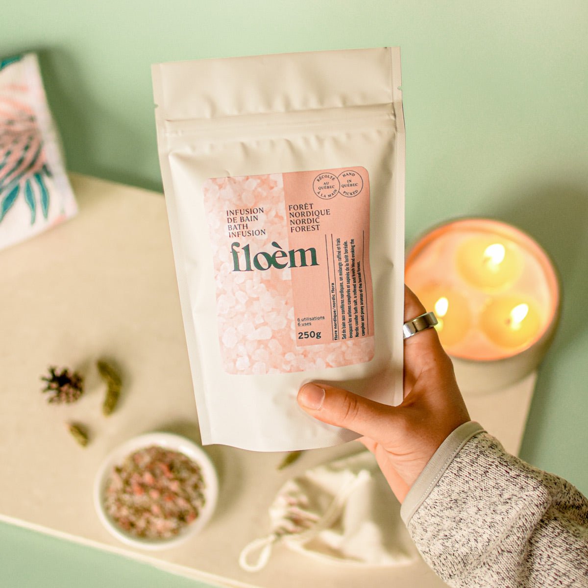 Nordic Bath Infusion – Wild Boreal Plants | Floèm lifestyle