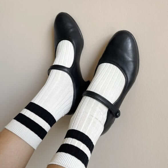 Le Bon Shoppe Apparel & Accessories Le Bon Shoppe - Her Socks Varsity