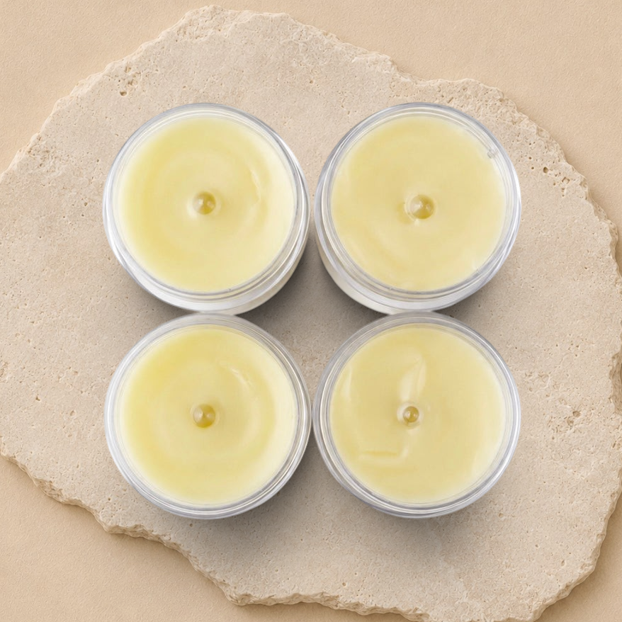 Baume à lèvres géant ASTRID jojoba & crème au beurre a Sultana Savonnerie x4
