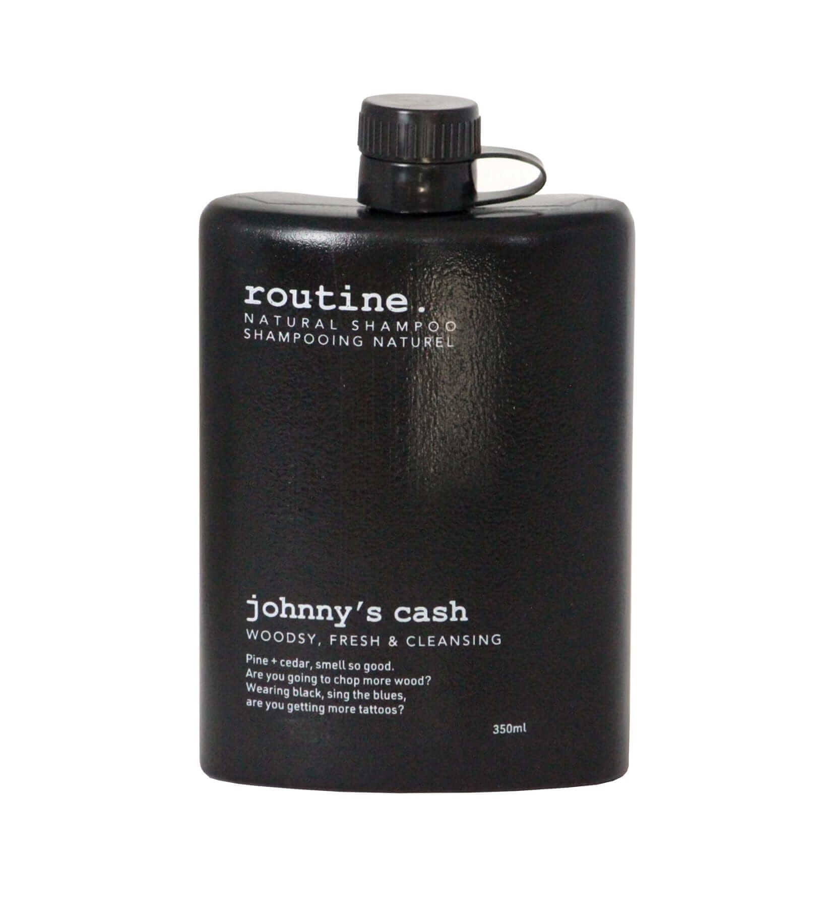 Routine Shampoo Routine, Natural Shampoo, Johnny's Cash, made in Calgary