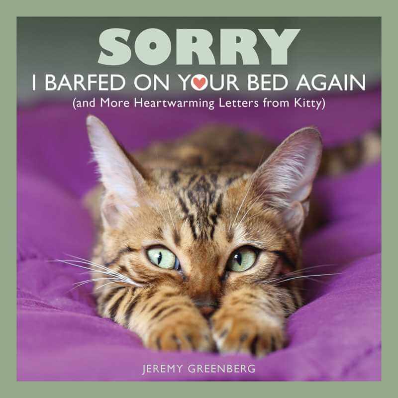 Simon & Schuster Sorry I Barfed on Your Bed Again by Jeremy  Greenberg