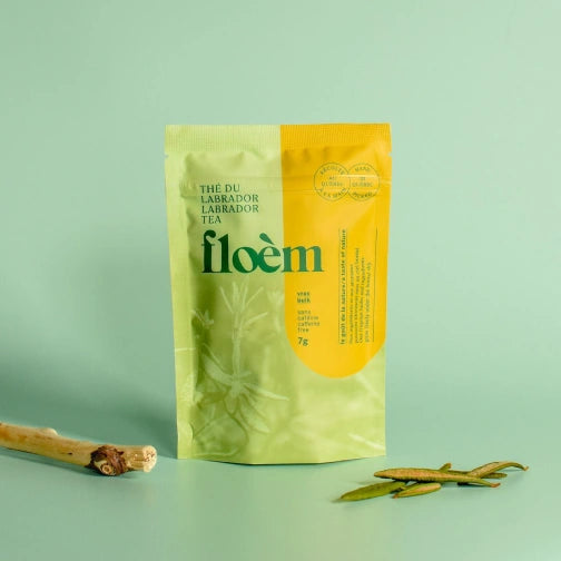 Floem Tea Wild Labrador Tea Infusion | Hand-Harvested in Québec | Caffeine-Free ...