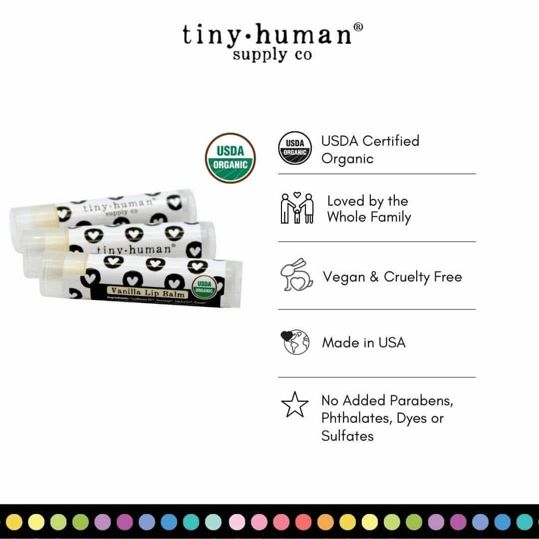 Tiny Human Supply Co. Organic Lip Balm: Very Vanilla