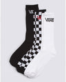 VANS Apparel & Accessories Mens 6.5-9 Vans Classic Checkerboard Black Crew 3 pack