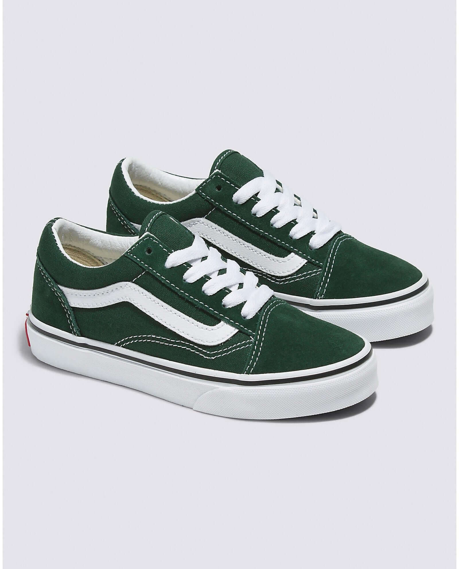 Green vans off the wall hotsell