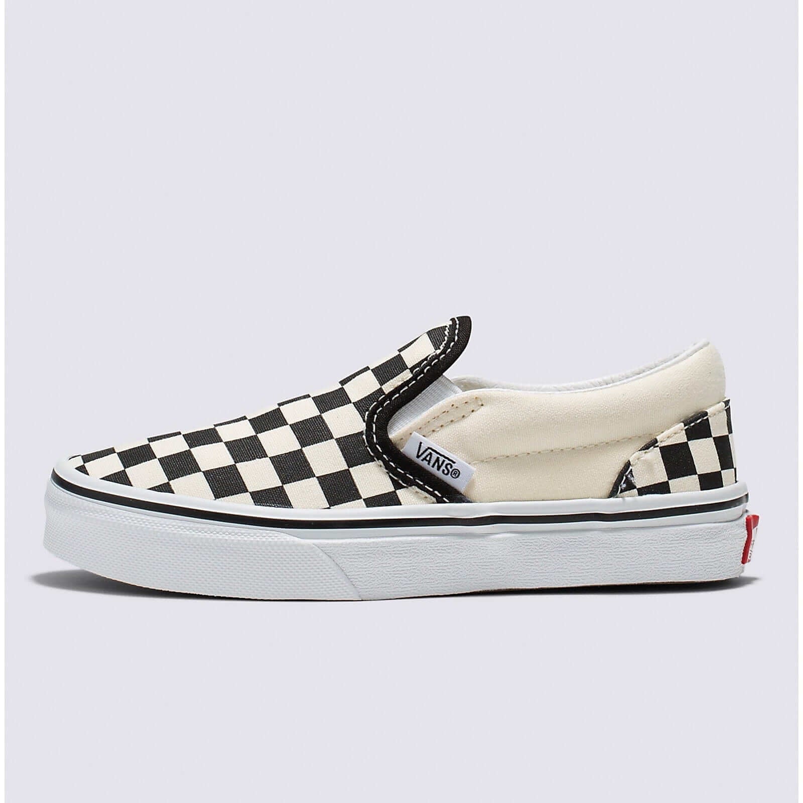 VANS Apparel & Accessories Vans Kids - Classic Slip On Black and White Checkerboard