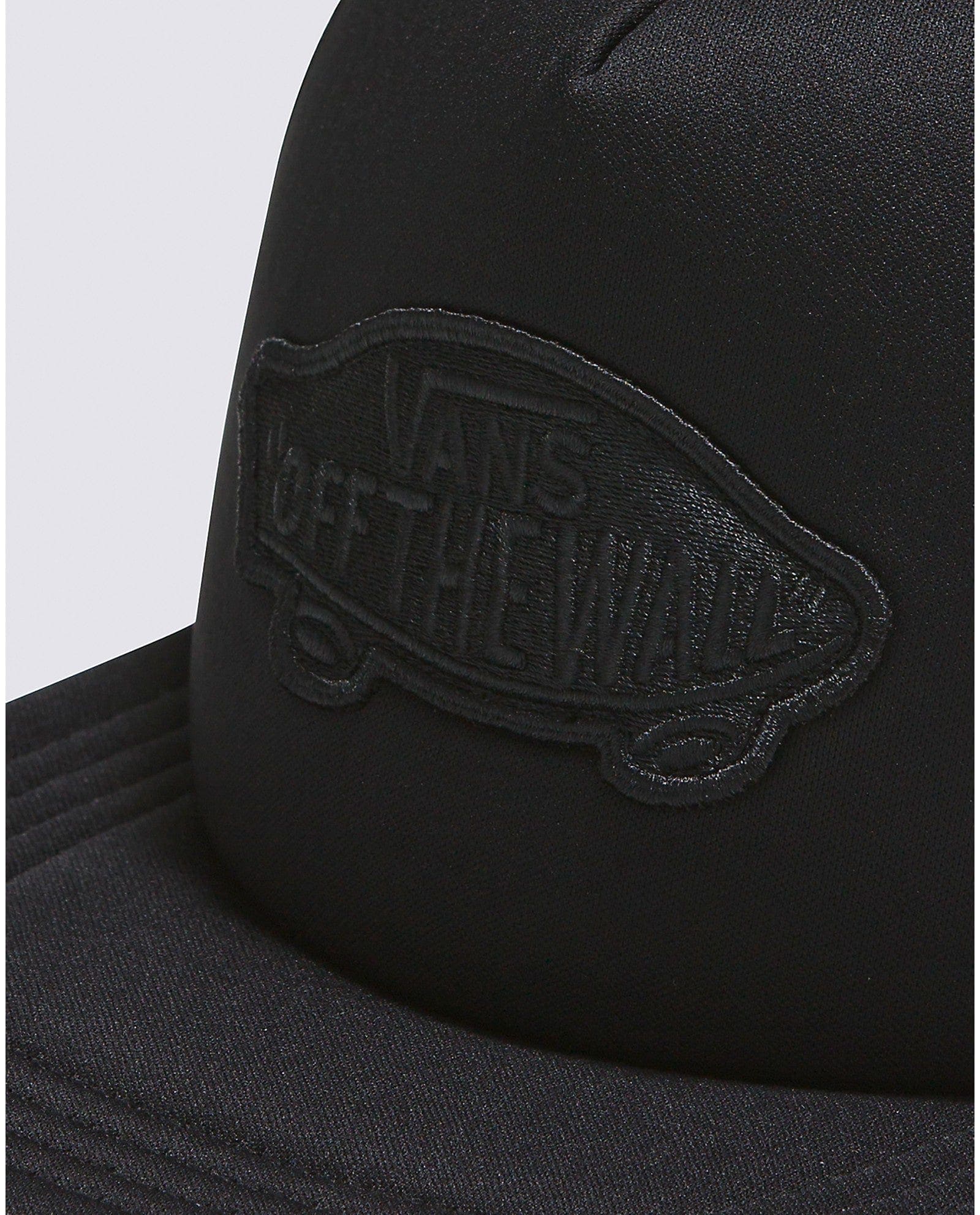 VANS Hats Vans Off the Wall Classic Patch Trucker Hat black