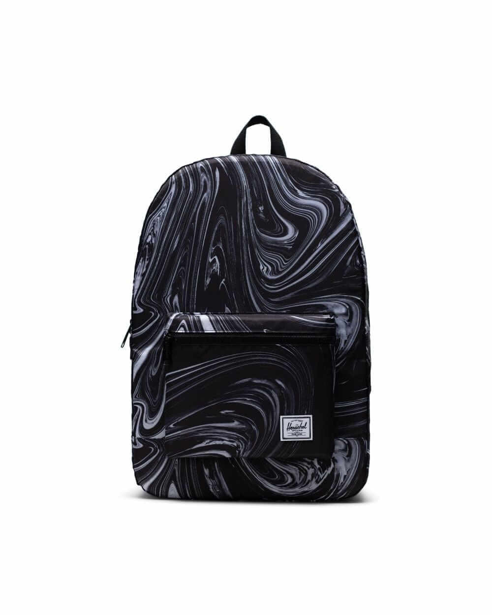 Herschel Backpacks Paint Pour Black Herschel Packable™ Daypack
