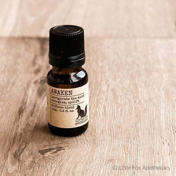 Little Fox Apothecary Essential Oil Little Fox Apothecary, Awaken diffuser blend, made in British Columbia