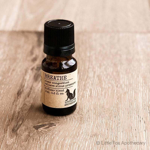 Little Fox Apothecary, Breathe diffuser blend, made in British Columbia