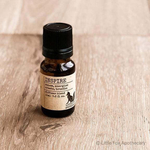 Little Fox Apothecary, Inspire Diffuser Blends, made in British Columbia