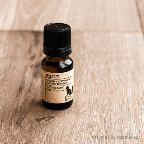 Little Fox Apothecary, Smile diffuser Blend, made in British Columbia