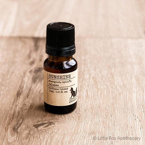 Little Fox Apothecary, Sunshine diffuser blend, made in British Columbia