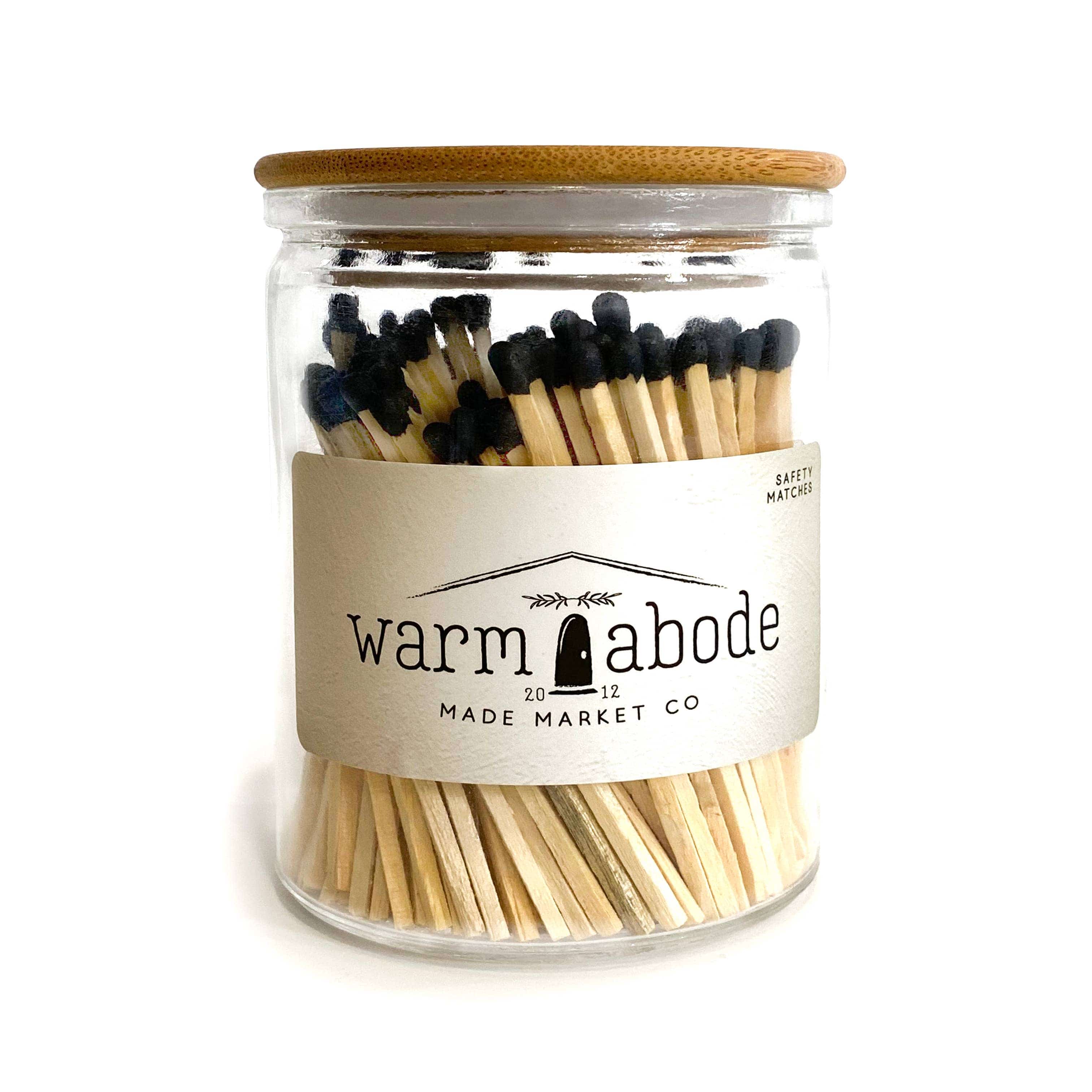 Made Market Co. Matches default Warm Abode Black Matches