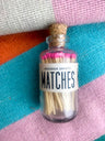 Made Market Co. Matches Pink Pink Mini Matches